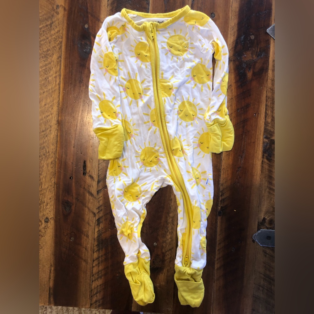 Little Sleepies Sunshine Size 0-3 Months